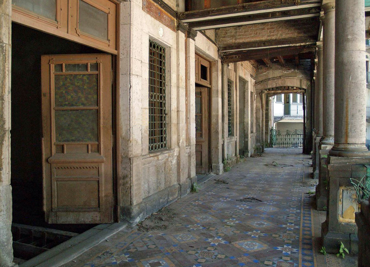 La casa antes de la restauración